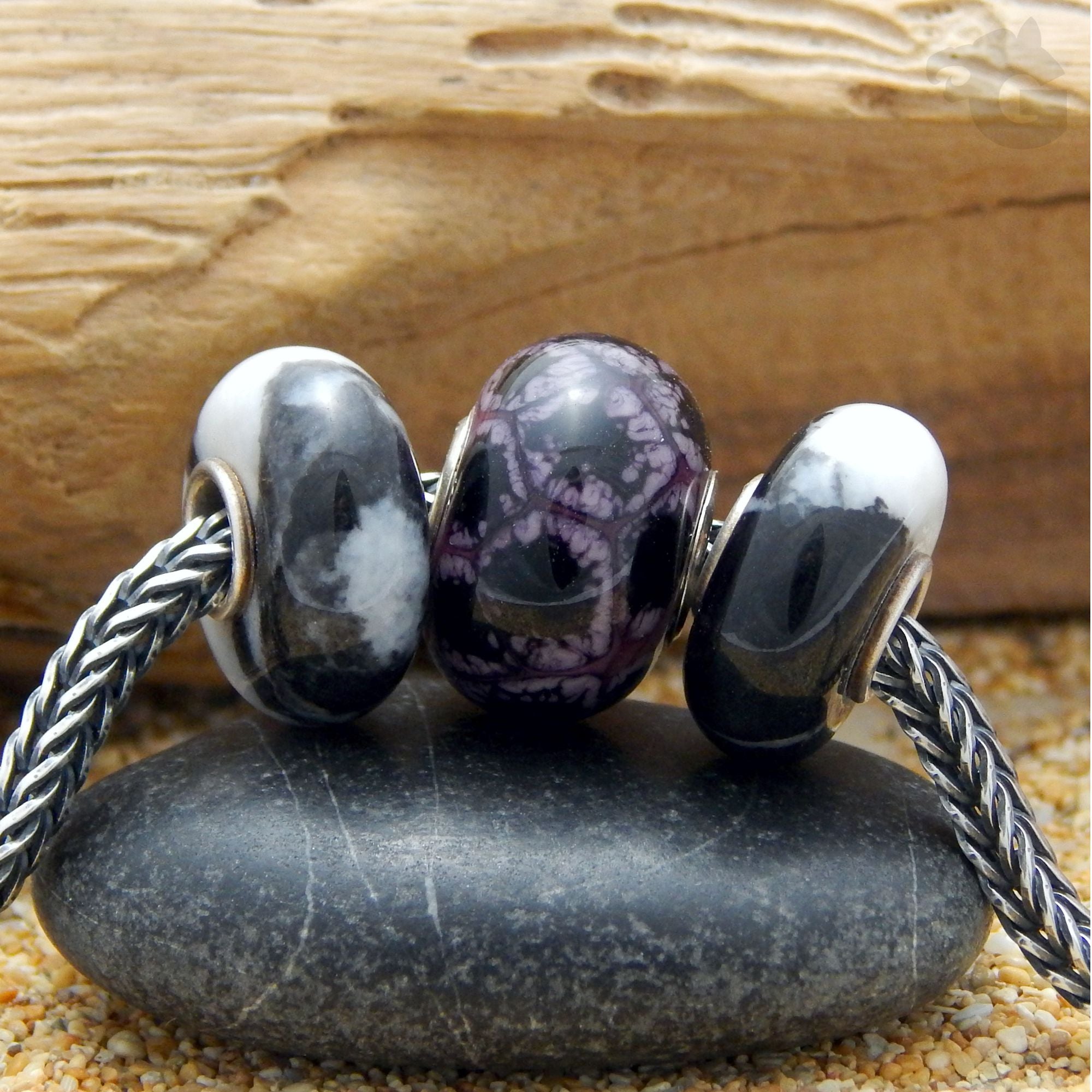 Zebra Jasper gemstone bead