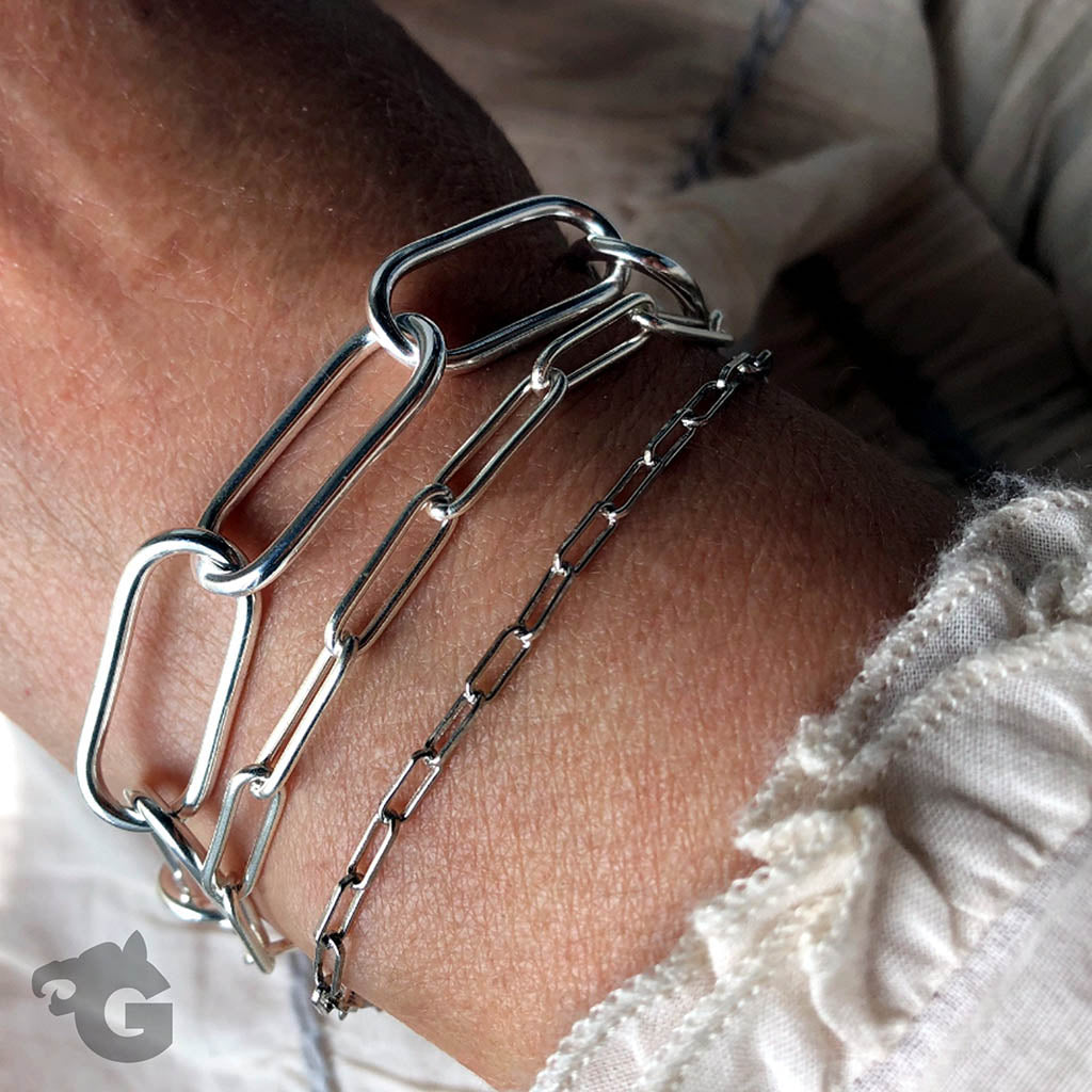 Everyday Paperclip bracelet