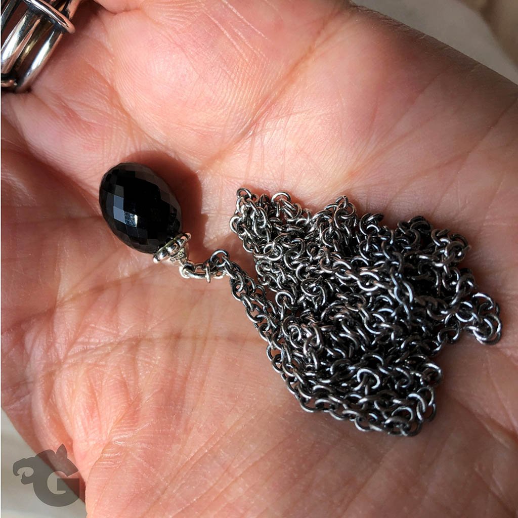 Black Onyx Necklace lockless