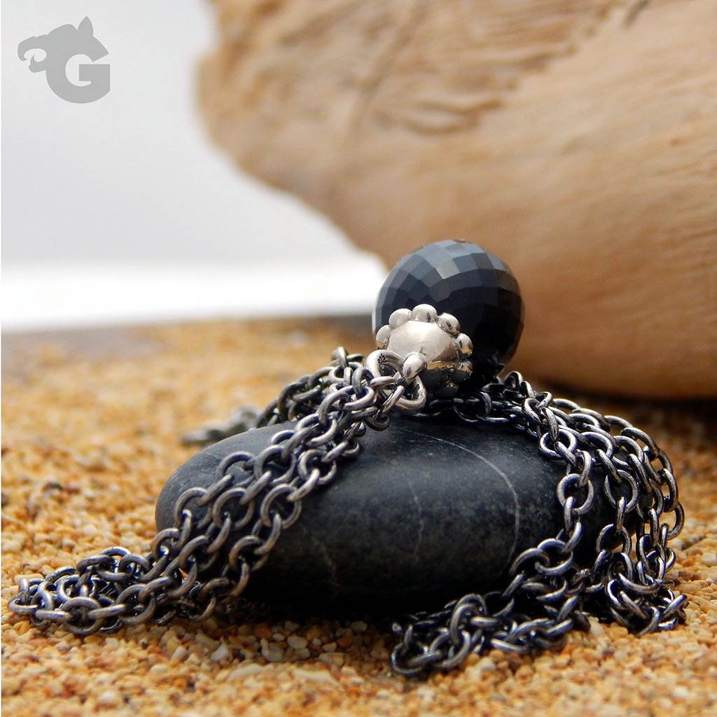 Black Onyx Necklace lockless