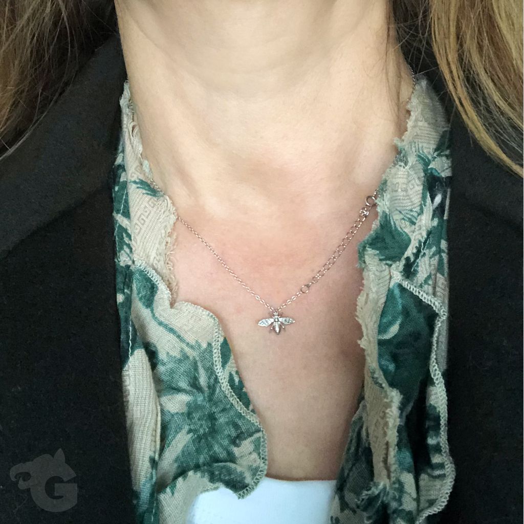 insect jewelry bee silver glermes city of beads studio etsy