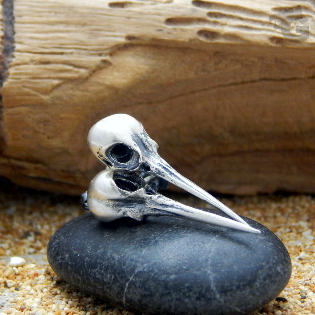 'Birdisour' stud earrings