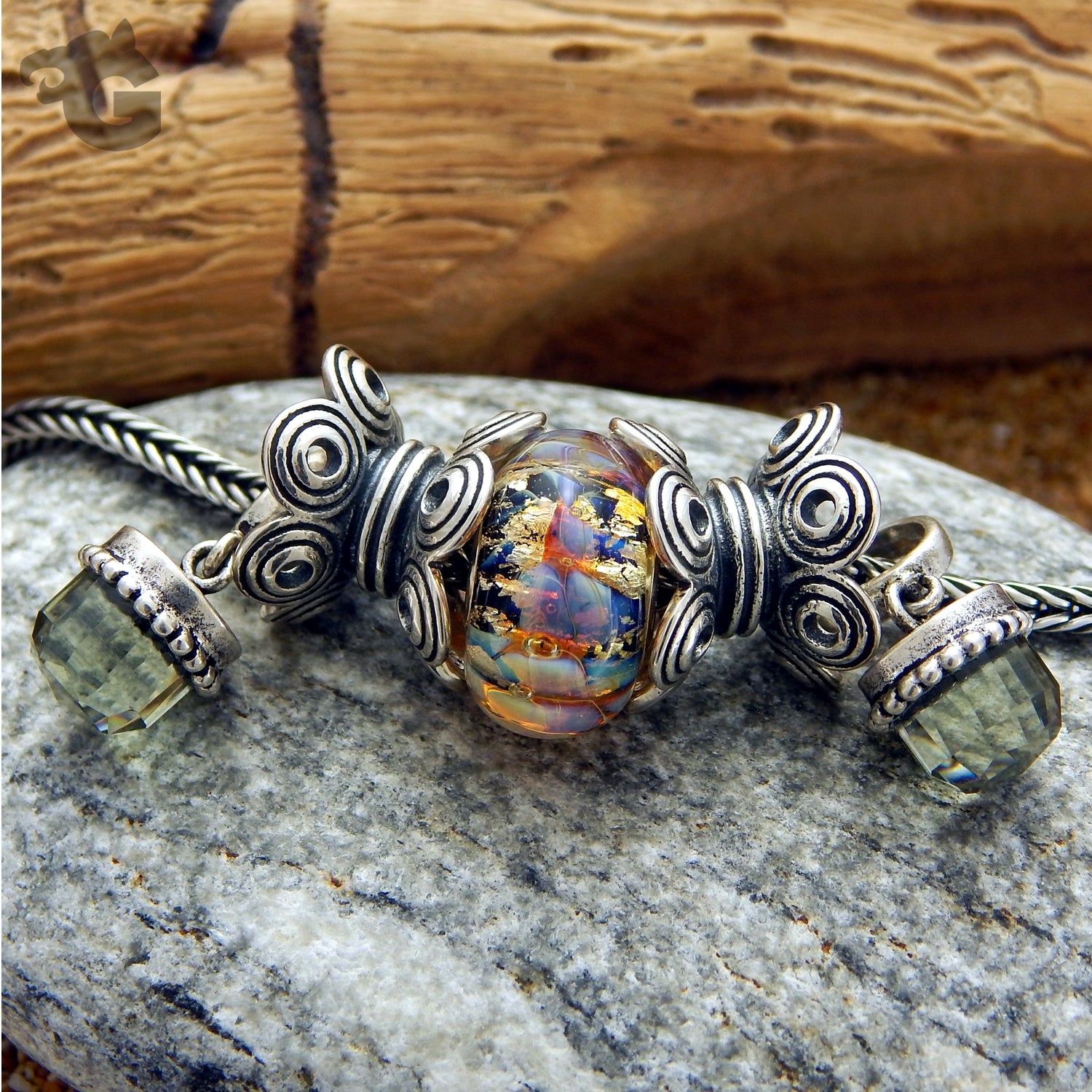 Bead for girl birthday gift butterfly dream big hole - Glermes.com