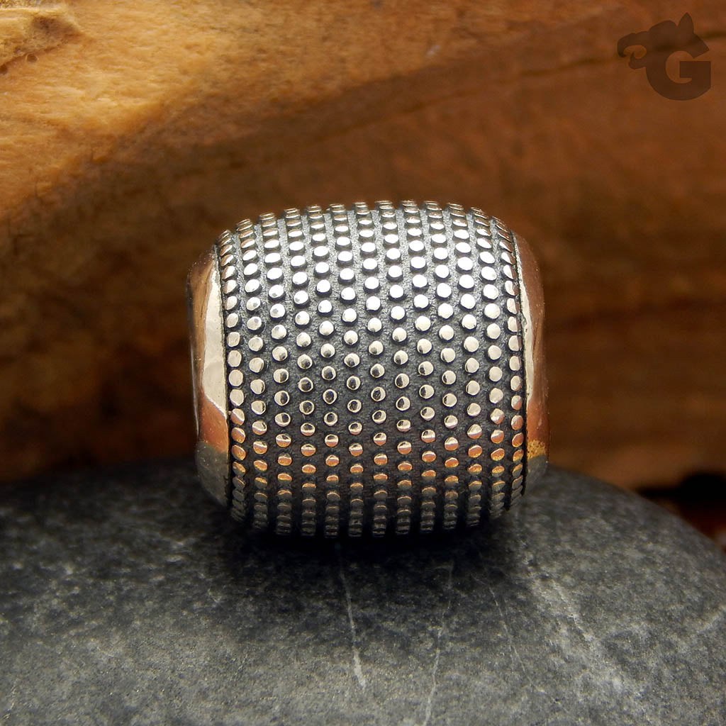 Ethnic Silver charm Bayberry