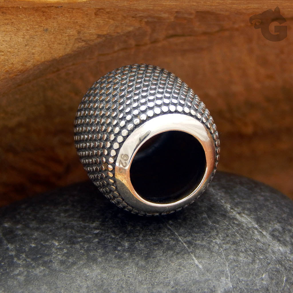 Ethnic Silver charm Bayberry