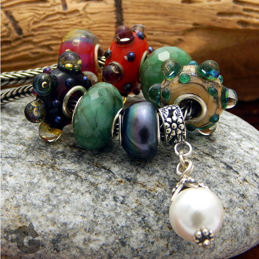 Sea Dragon glass bead