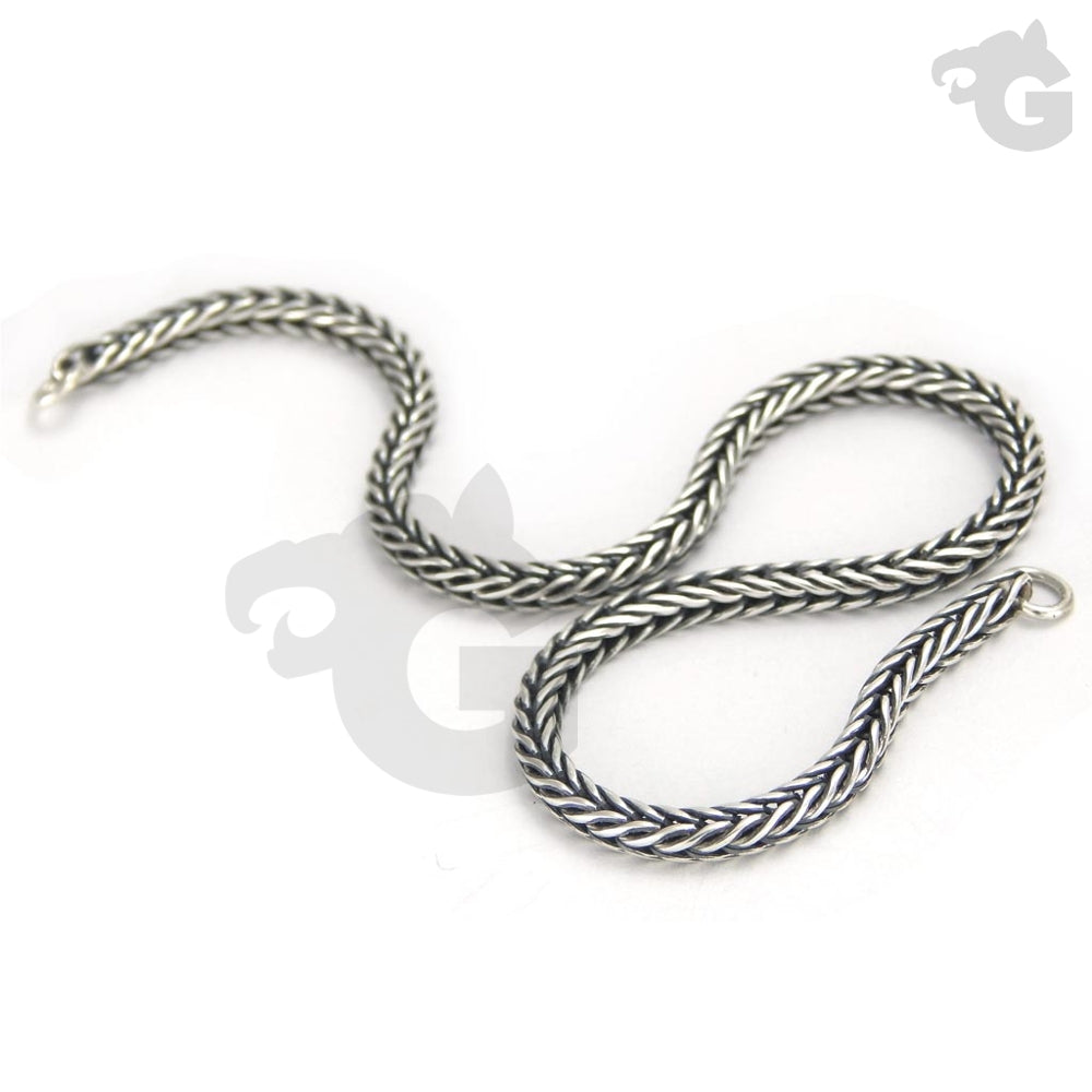 Foxtail bracelet without clasp