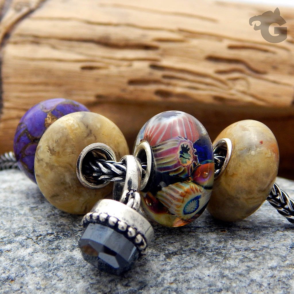 Crazy Lace Agate bead