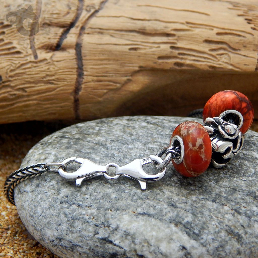 Double Lobster claw clasp