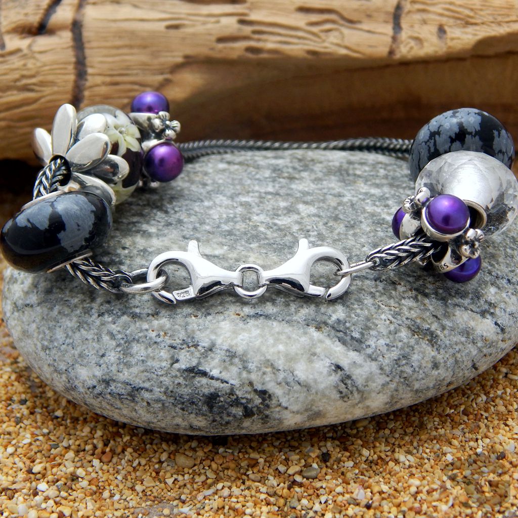 Double Lobster claw clasp