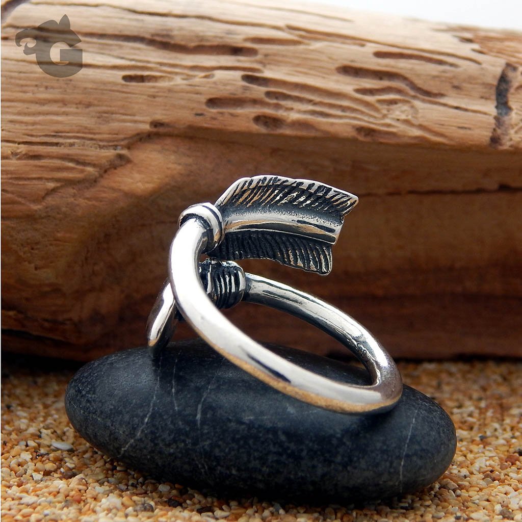 Dreamcatcher ring adjustable