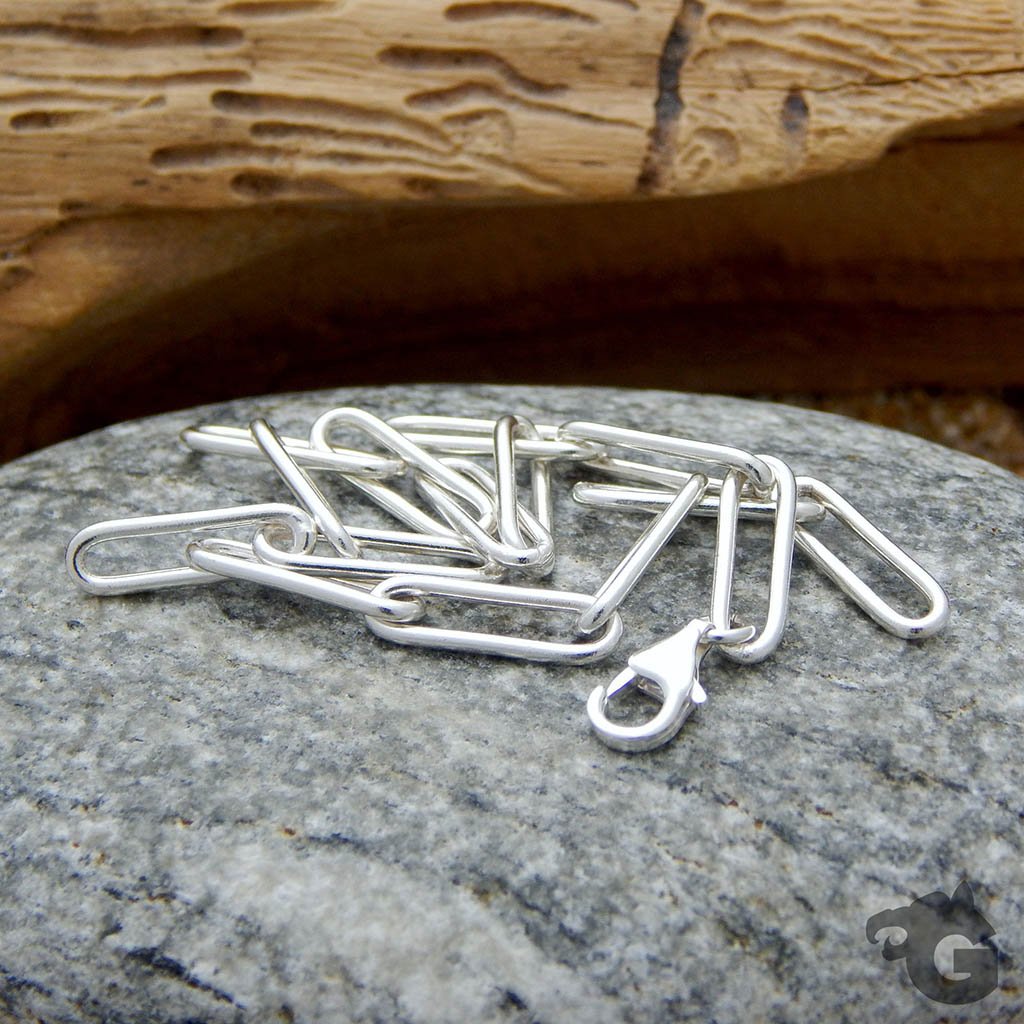 Everyday Paperclip bracelet