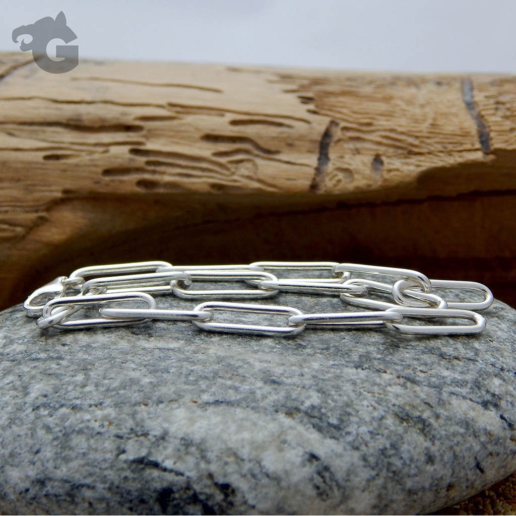 Everyday Paperclip bracelet