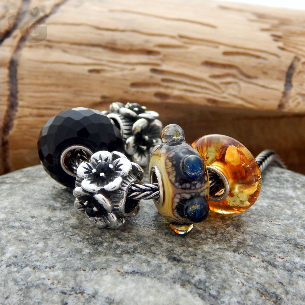 blossom beaded jewelry silver glermes