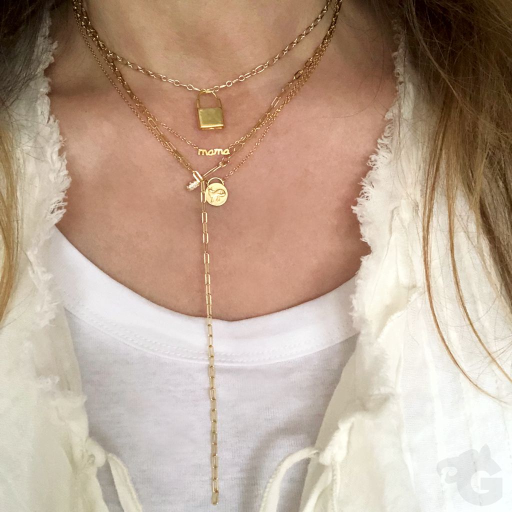 animal jewelry woodland fox dainty coin necklace gift for girl