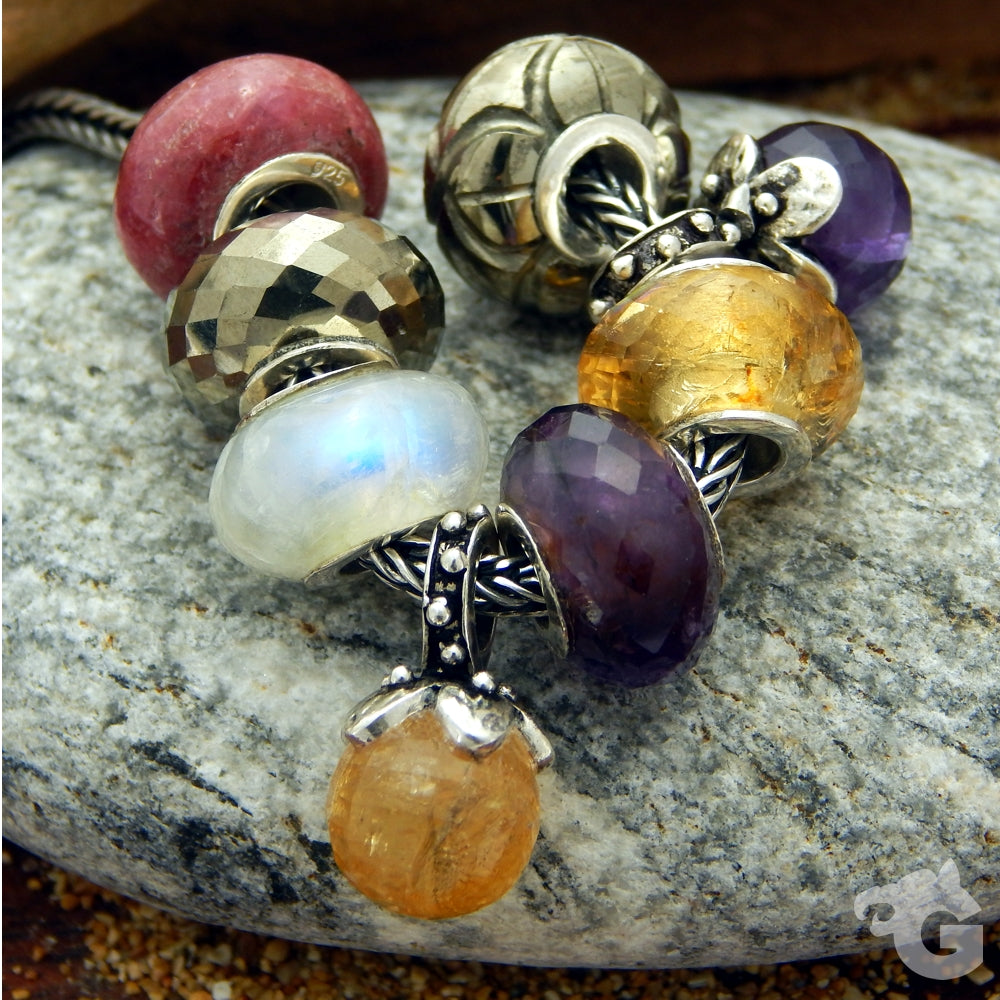 Natural Citrine pendant november birthstone - Glermes.com