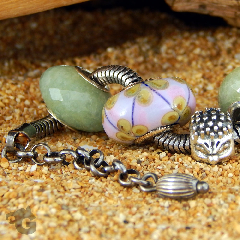 Hedgehog 925 Sterling silver charm - Glermes