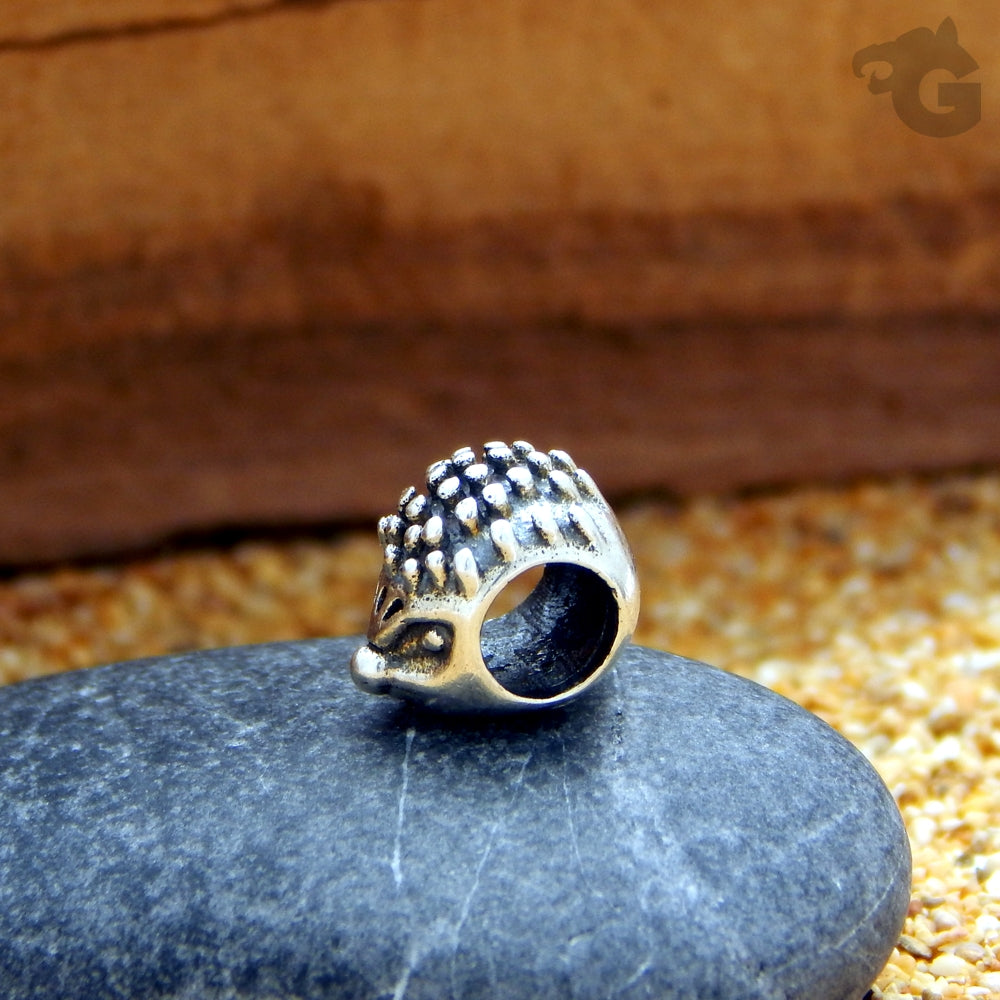 Hedgehog 925 Sterling silver charm - Glermes