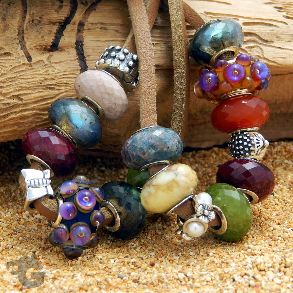 Hedgehog 925 Sterling silver charm forest animals - Glermes