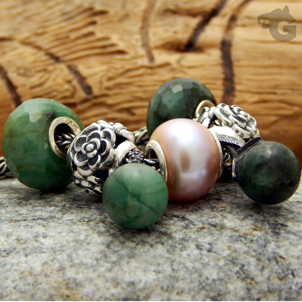 Purple Pearl wedding bracelet - Glermes