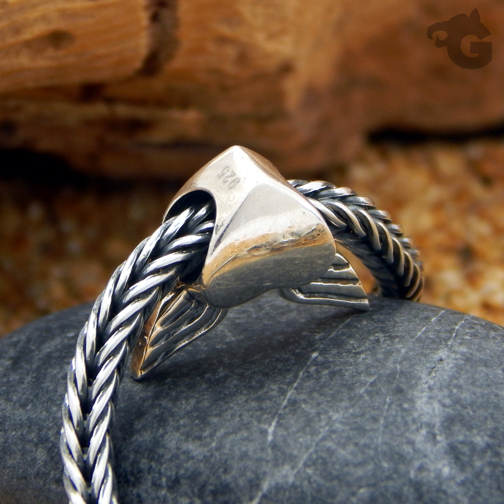 Wings of love 925 Sterling silver charm for European style bracelet - Glermes.com