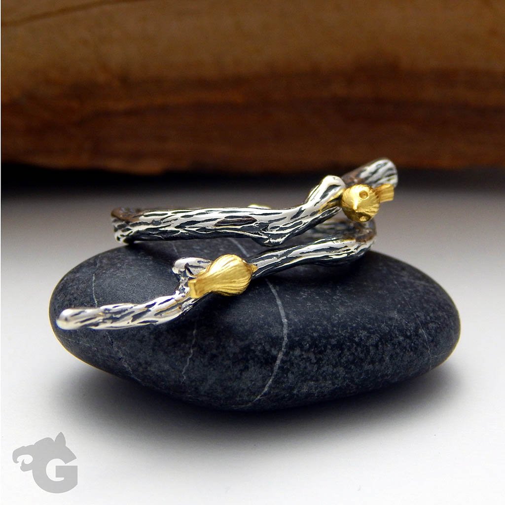 Birds on Branch ring