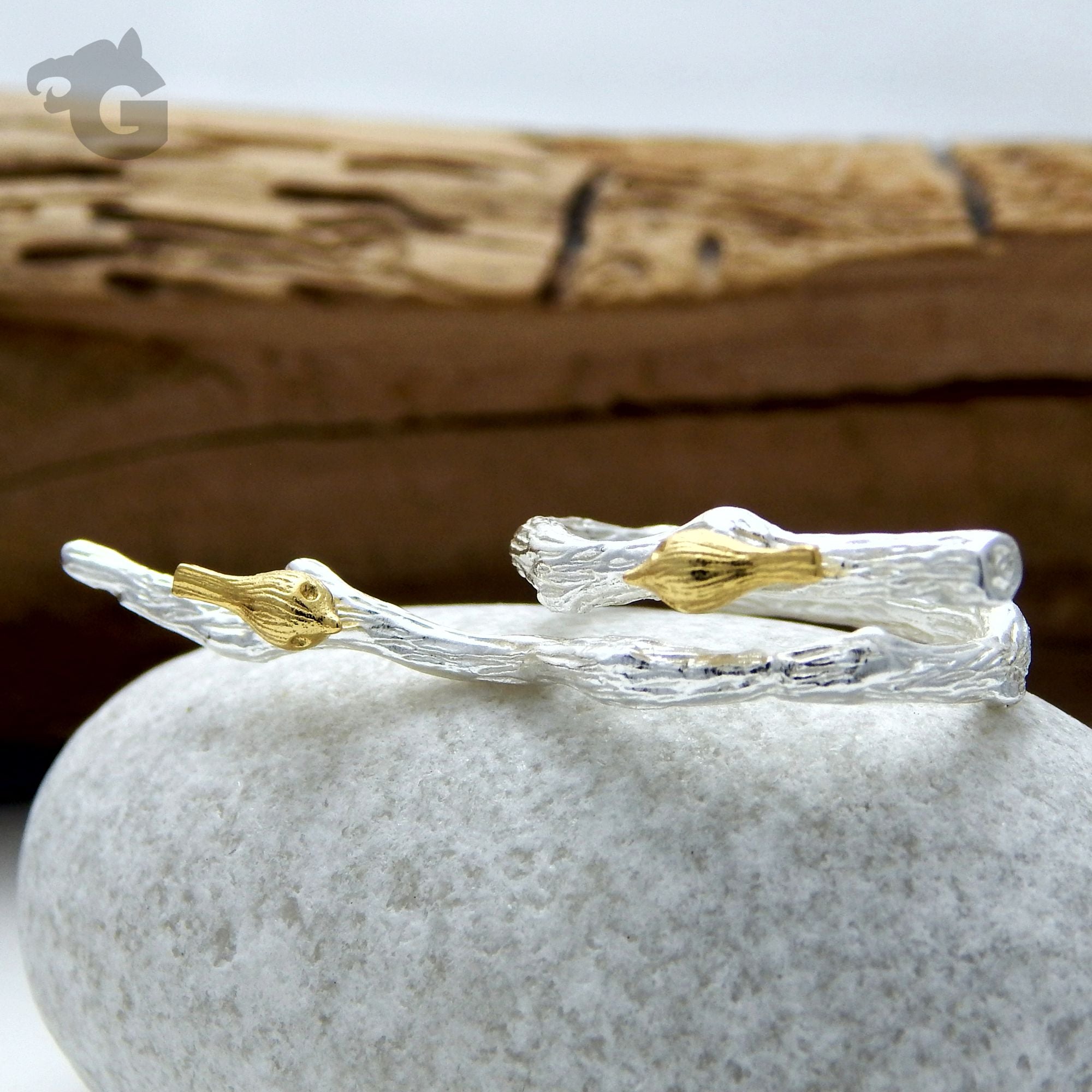 Birds on Branch ring