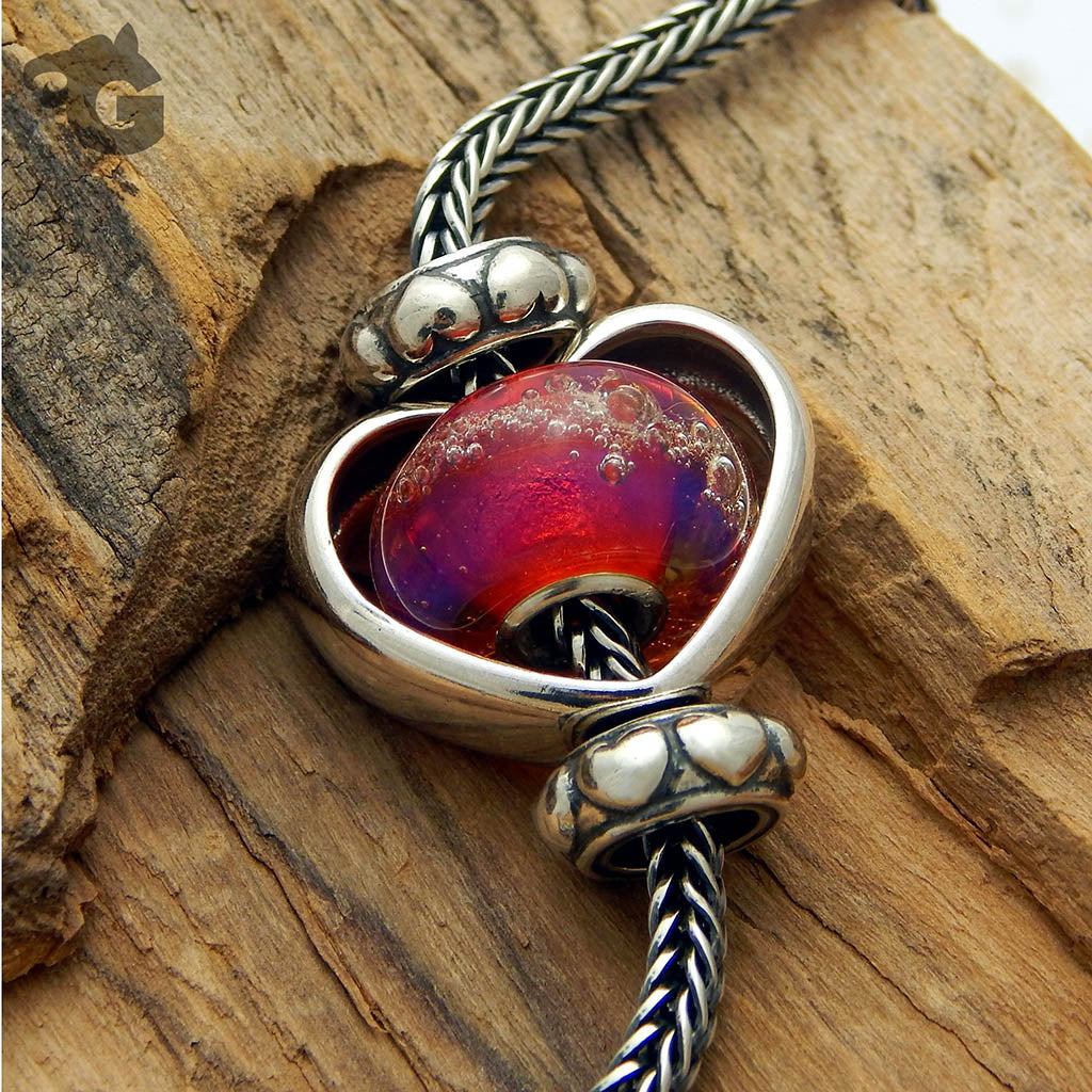 Heart To Heart stopper silver charm