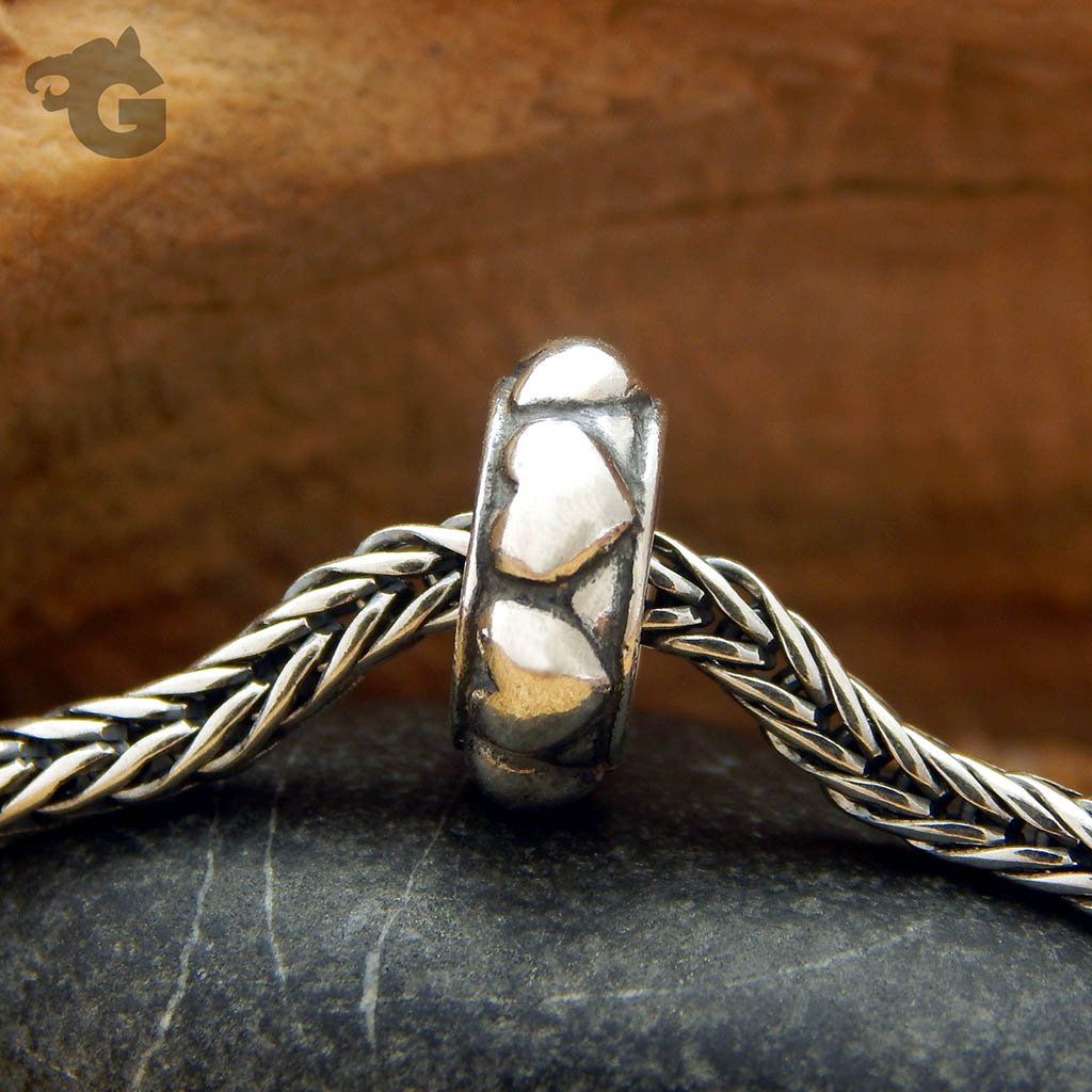 Heart To Heart stopper silver charm