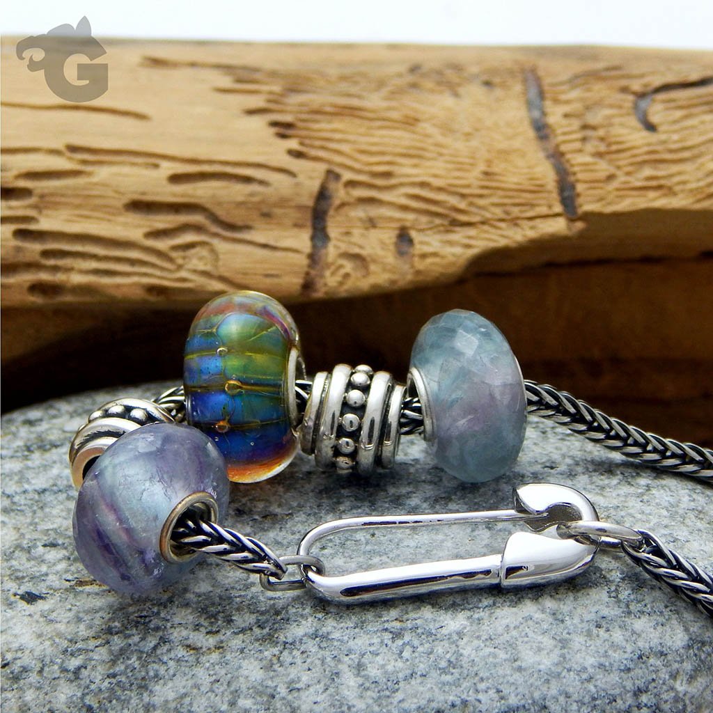 Huggie Safety Pin Asymmetrical earring