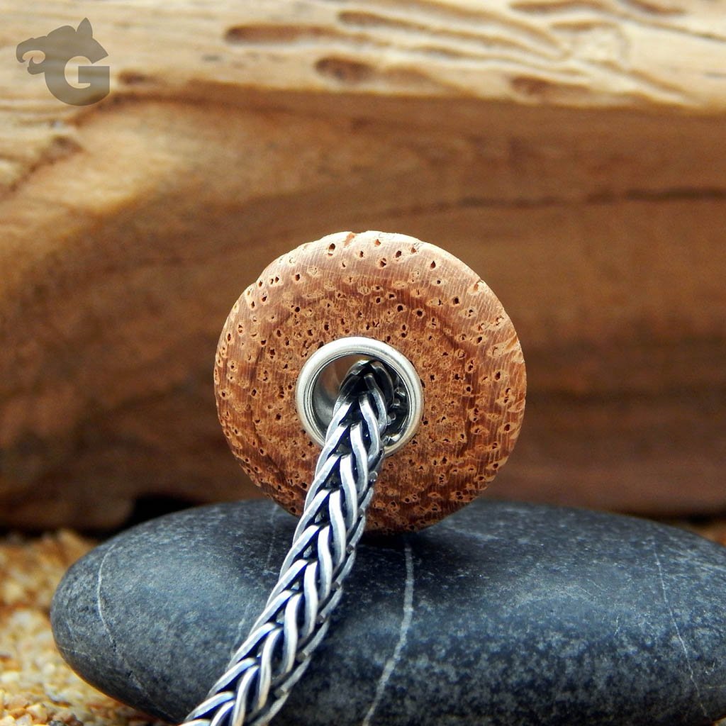 Natural Wood Light bead