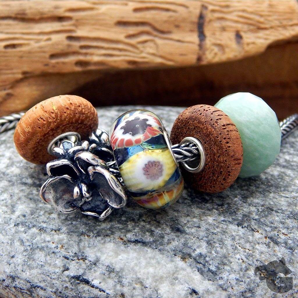 Natural Wood Light bead