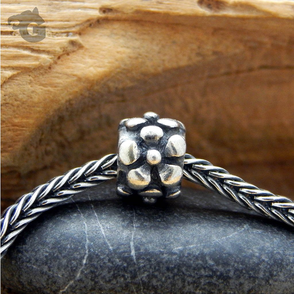 Loblolly Flower silver charm