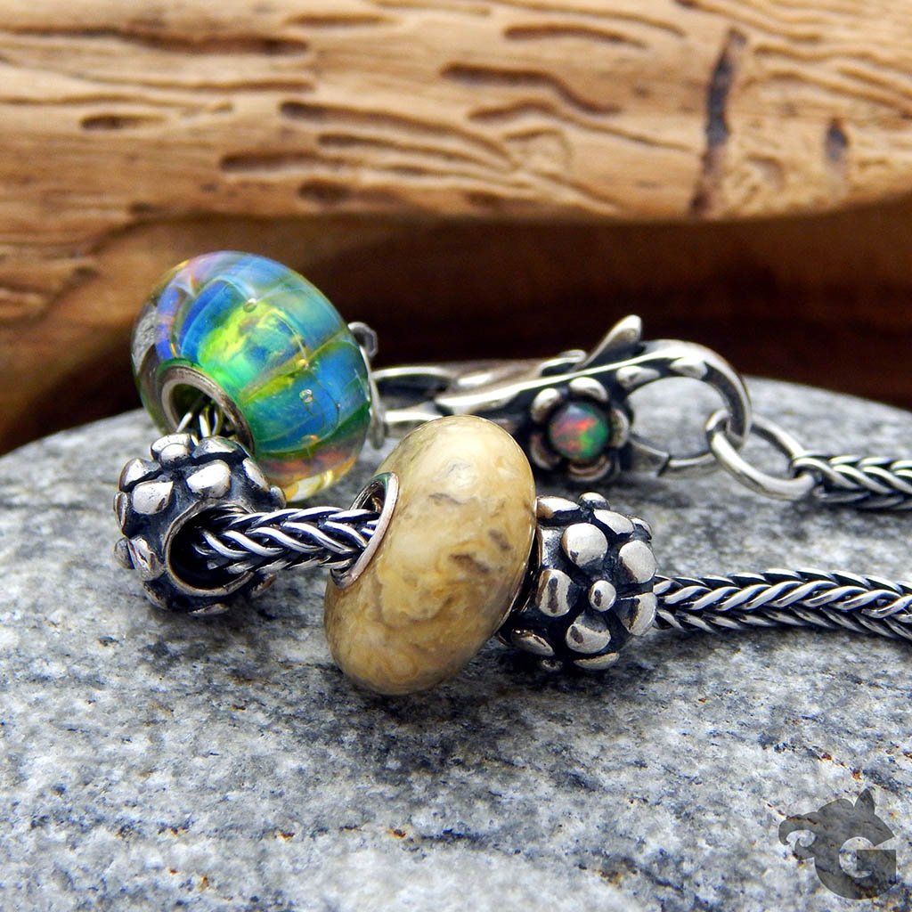 Loblolly Flower silver charm