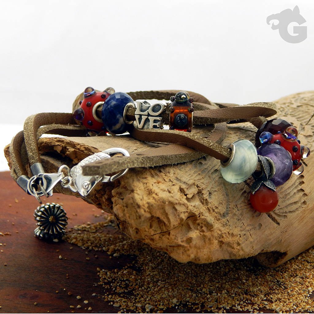 Sea Dragon glass bead