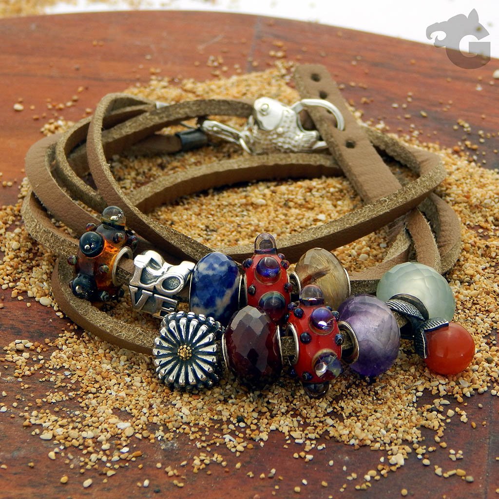 Sea Dragon glass bead