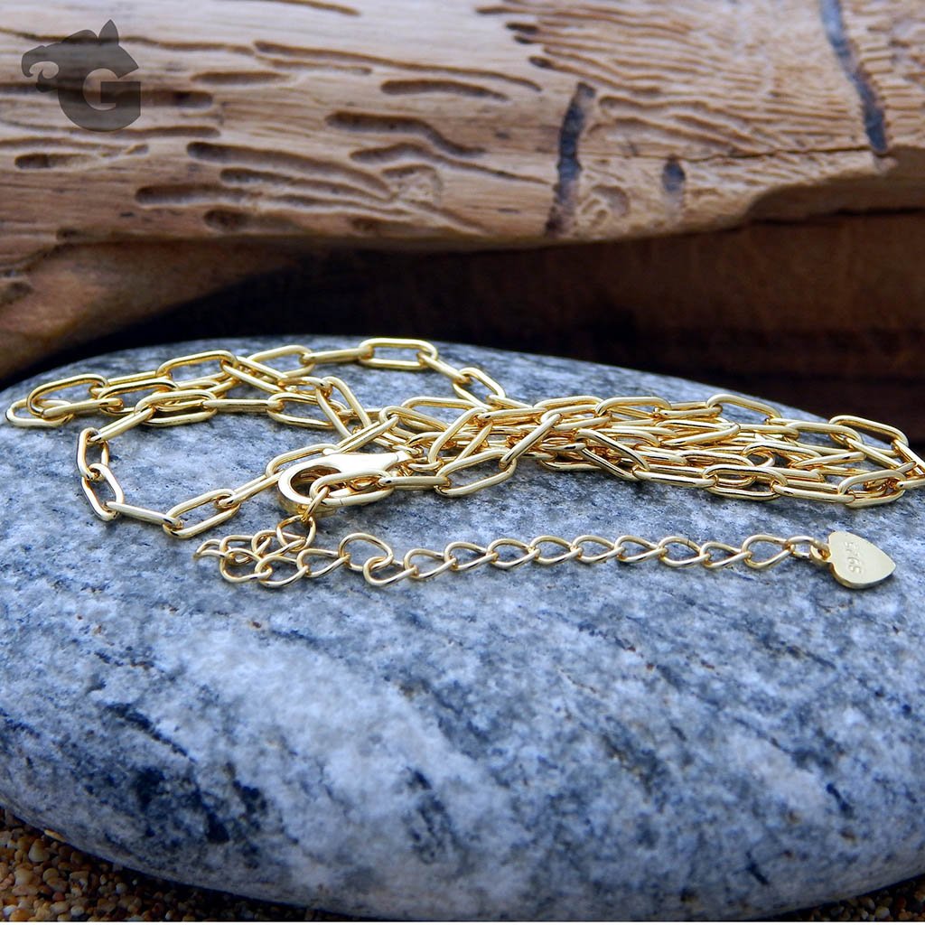 All Day Basic Paperclip 18K Yellow Gold