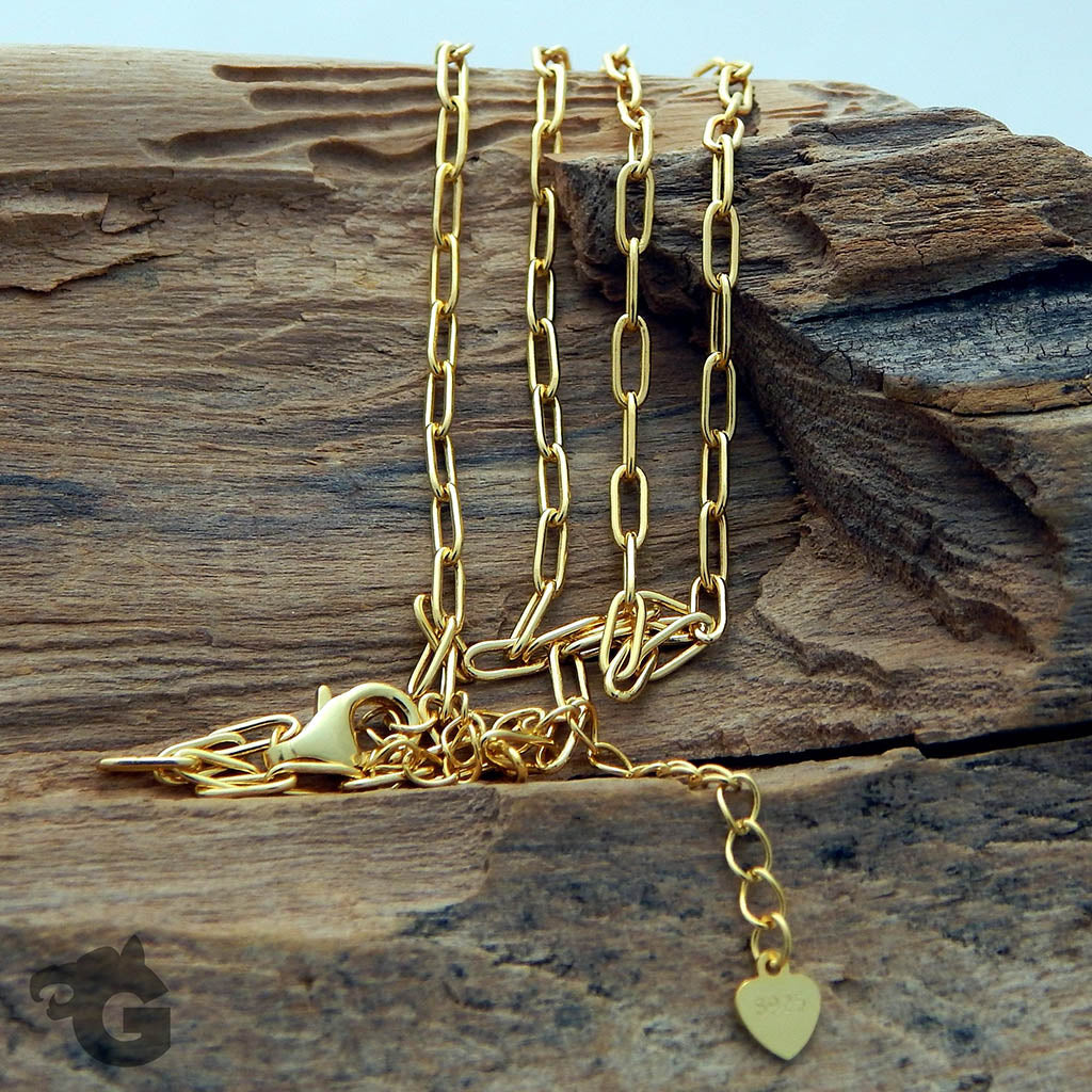 All Day Basic Paperclip 18K Yellow Gold