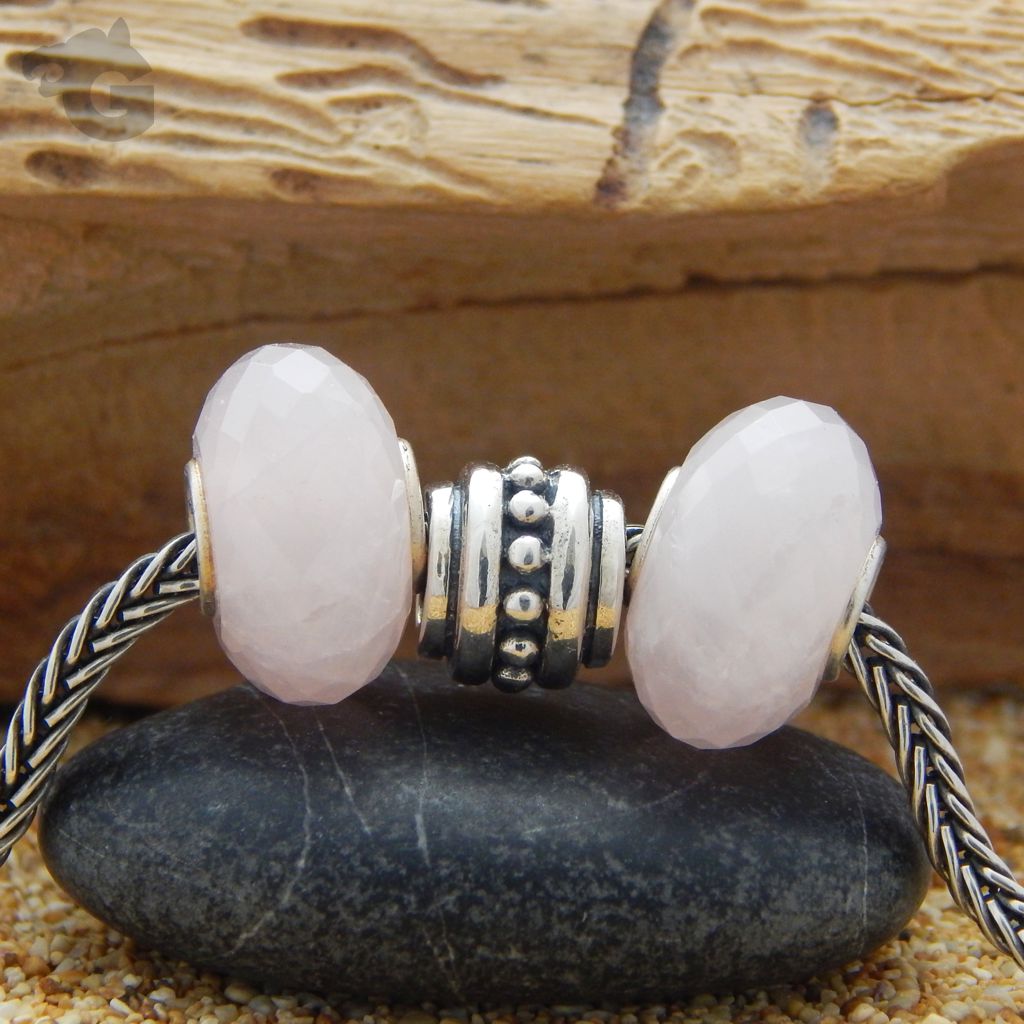 therapeutic stone rose quartz bead glermes.com