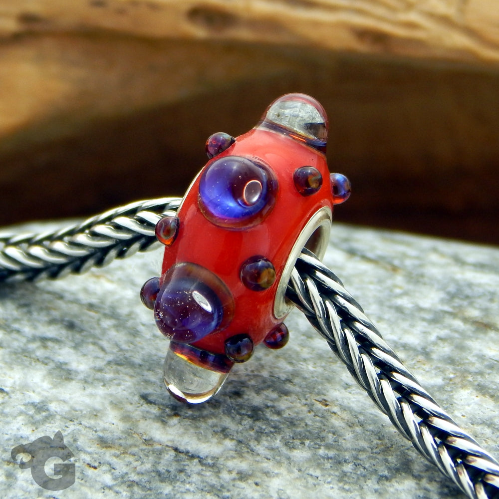 Sea Dragon handmade glass bead universal core - Glermes.com