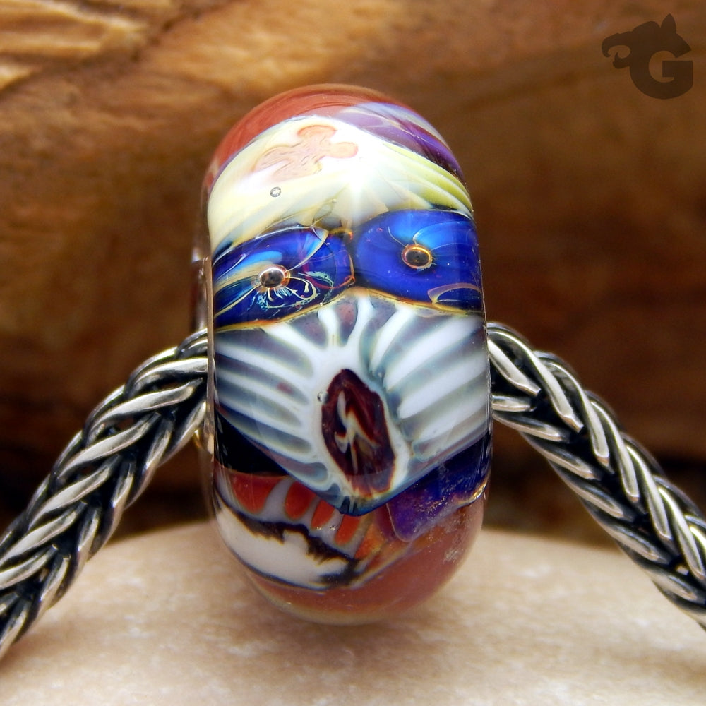 Millefiori jewelry beads murano glass universal core - Glermes.com