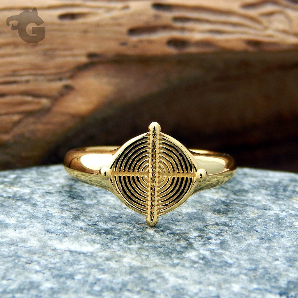 Signet ring adjustable