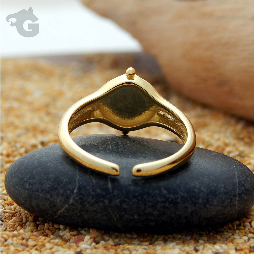 Signet ring adjustable