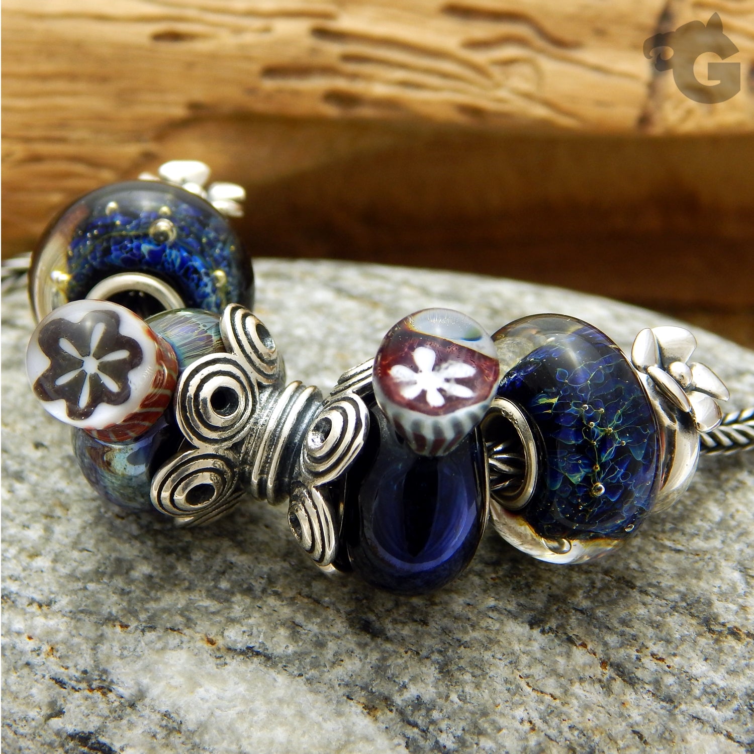 Butterfly bead bracelet charm necklace foxtail chain universal core  - Glermes.com