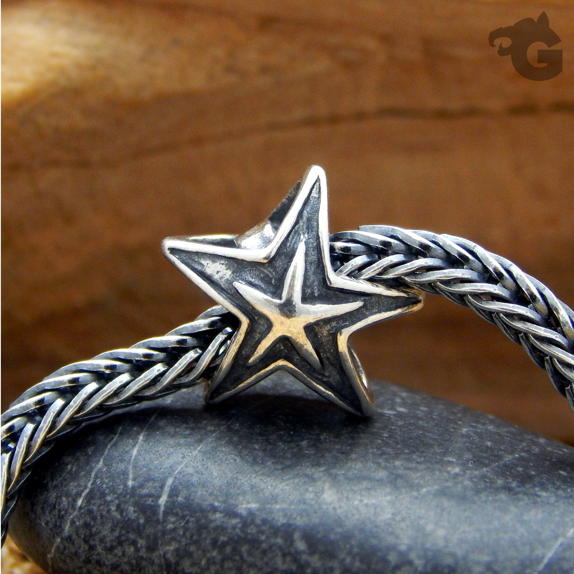 Wishing Star big hole bead