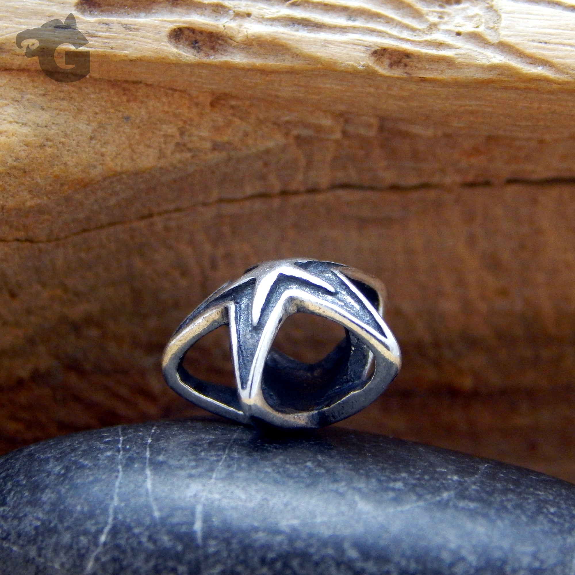 Wishing Star big hole bead