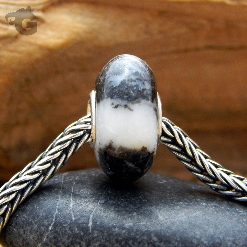 Zebra Jasper gemstone bead