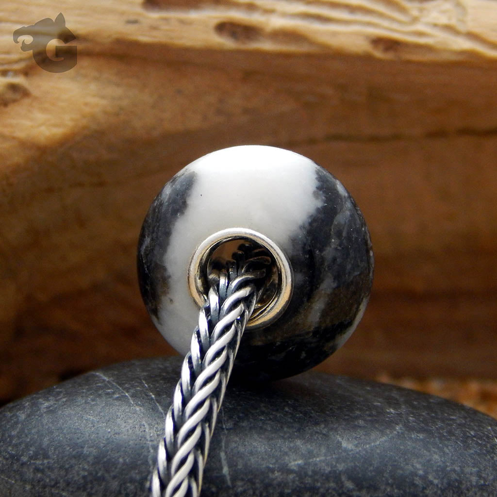 Zebra Jasper gemstone bead