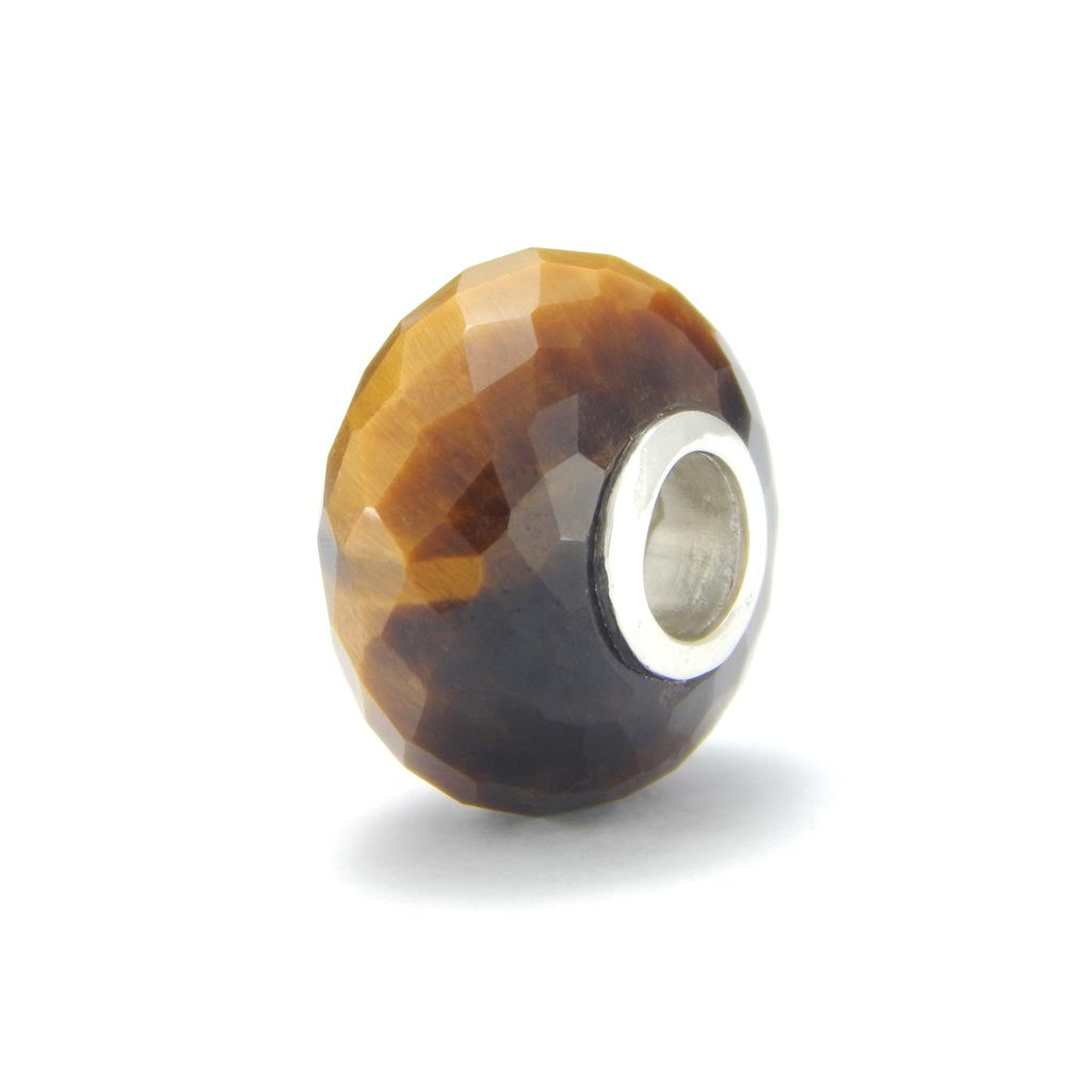 Yellow tiger eye big hole bead