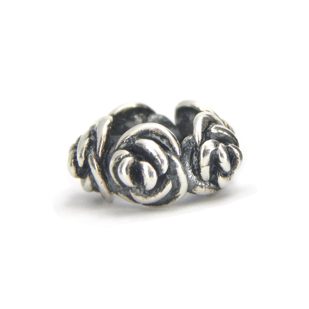 Rose garden Sterling silver charm pandora bracelet - glermes.com